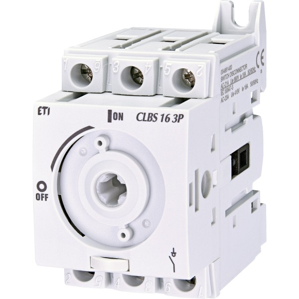 Вимикач навантаження ETI 004661400 CLBS 16 3P 16A "1-0" (без рукоятки)