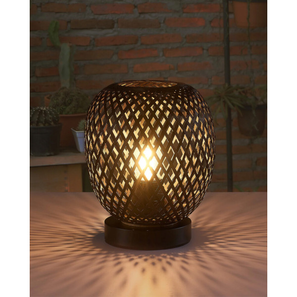 Настольная лампа Goldlux 329226 Zanzibar E27 1x20W IP20 Черный - фото №1