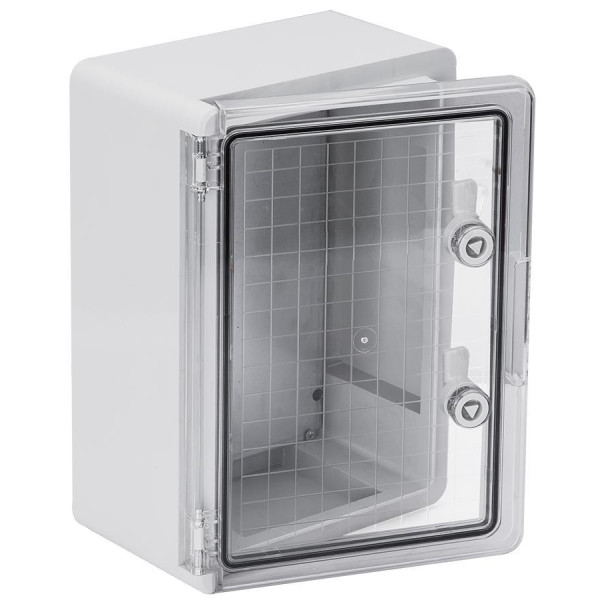 Корпус пластиковий UEC ЩМПп 350х250х150мм з прозорими дверцятами IP65 (MKP92-N-352515-65-UEC)