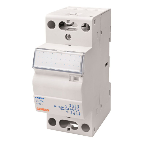 Модульний контактор GEWISS CTR 20A 4NO 230В 2M (GWD6709)
