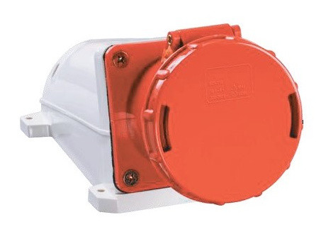 Накладная силовая розетка TNSy 134 3Р+PЕ 63А 380В IP67 (TNSy5500413)