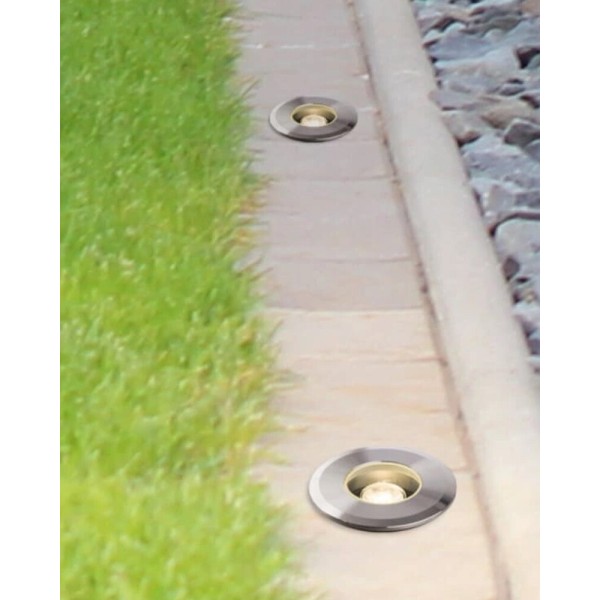 Вуличний світильник Nowodvorski 9105 Picco LED 1x2W 3000K 80Lm IP67 нікелевий - фото №1