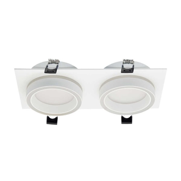 Світильник точковий Violux TORONTO-2L GX53 IP20 білий ( 132005 )