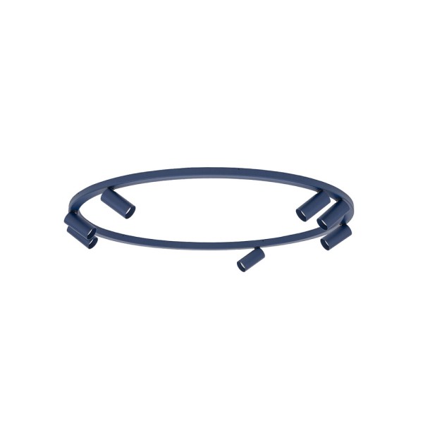 Люстра Nowodvorski 11947 Fourty Round GU10 R35 7x10W IP20 синя - фото №4