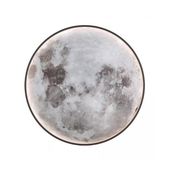 Бра, настенный светильник Kloodi WA-MOON 600 CCT LED 1x12W 3000K-6000K IP20 Bk