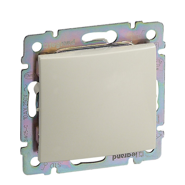 Механизм кнопочного выключателя Valena слоновая кость