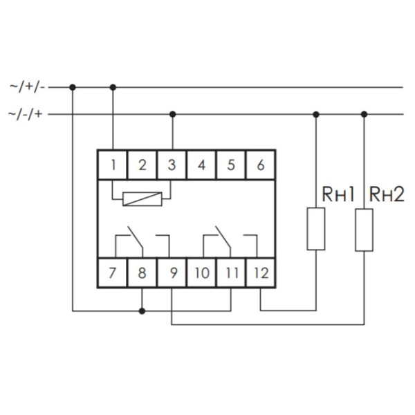 Допоміжне реле F&F PK-2P-230V - фото №1