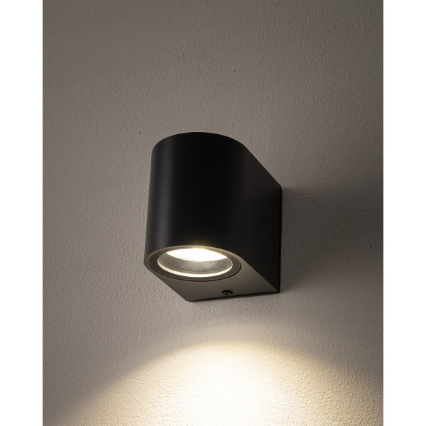 Вуличний світильник Nowodvorski 9518 Nico GU10 1x10W IP54 графітовий - фото №1