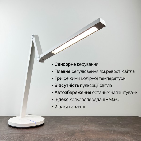 Светильник настольный LED PARKER 8W 3000-6500К черный Violux ( 530102 ) - фото №9