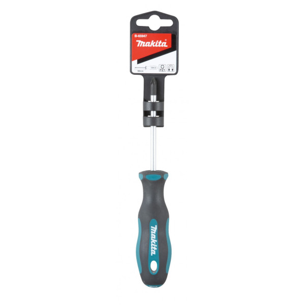 Магнитная отвертка Makita B-65947 PZ1 (1X80) - фото №1