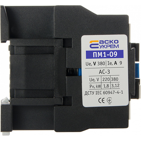 Контактор Аско-Укрем ПМ 1-09-01 C7 36В LC1-D0901 (A0040010097) - фото №5