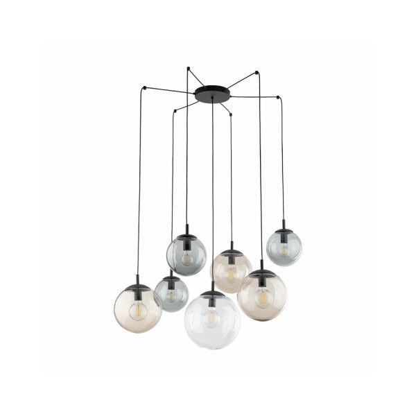 Підвісний світильник TK Lighting 4863 Esme E27 7x15W IP20 Bk