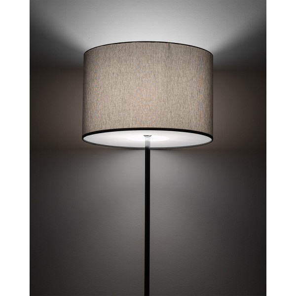 Торшер Nowodvorski 11790 Hotel Mood E27 1x25W IP20 сірий - фото №1