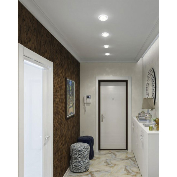 Светодиодная лампочка Eurolamp LED-GX53-1230(N) ECO GX53 12W 3000K 960Lm Белая - фото №1