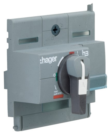 Поворотная ручка Hager HXB030H x250 с возможностью блокировки