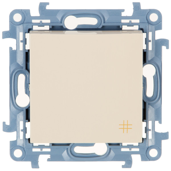 Вимикач перехресний Simon 10 кремовий