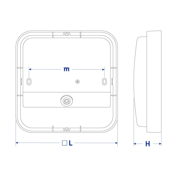 Светильник LED Violux ДББ POLO UA антрацит MW sensor 18W 5000K IP54 ( 243463 ) - фото №3