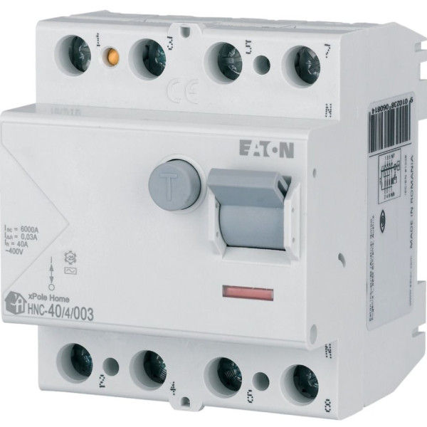 Пристрій захисного відключення Eaton HNC-40/4/003 - фото №2