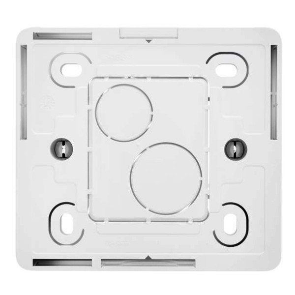 Однопостова коробка Legrand Celiane (080241) для накладного монтажу (білий) - фото №3