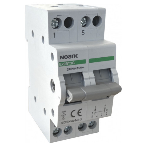 Перемикач навантаження NOARK Ex9BT3G 2CO 40A EU I-0-II (113924)