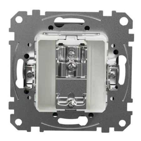 Кінцева TV-розетка 4 дБ Schneider Electric Sedna Design & Elements чорна SDD114471 - фото №3