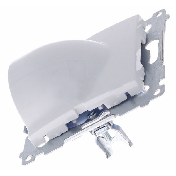 Кабельный вывод Kontakt Simon Simon 54 Premium DPK1.01/11 (белый) - фото №1