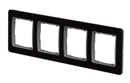 Рамка 4-местная Schneider Electric Sedna Elements венге SDD381804 - фото №4