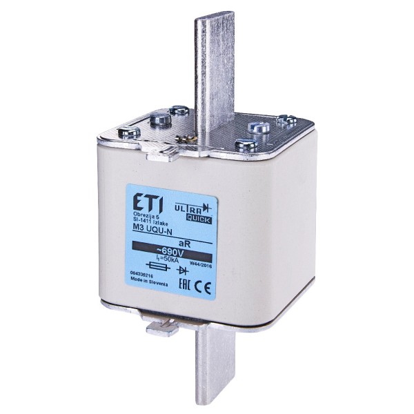 Запобіжник ETI 004335215 M3UQU-N/560A/690V aR (50kA)