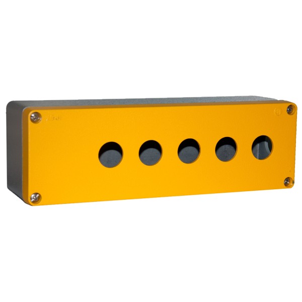 П'ятимісний алюмінієвий пост кнопковий TP Electric 3390-824-0600 80x250x70мм IP67 - фото №1