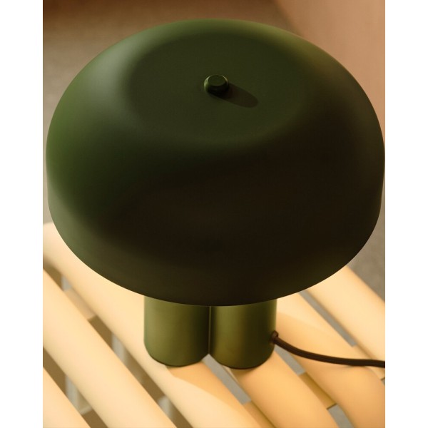 Настільна лампа Nordlux 2612025023 Sandro E27 1x15W IP20 зелена - фото №2