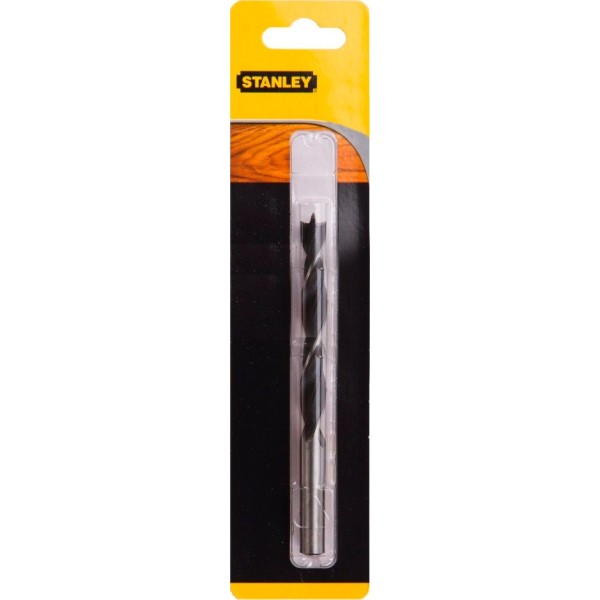 Свердло по дереву Stanley STA52036 10х133/90мм з наконечником для точного свердління в блістері - фото №1
