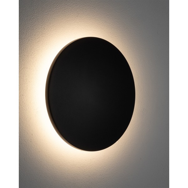 Светильник уличный настенный Nowodvorski 11565 Aria LED M 1x9W 3000K 540Lm IP54 черный - фото №1