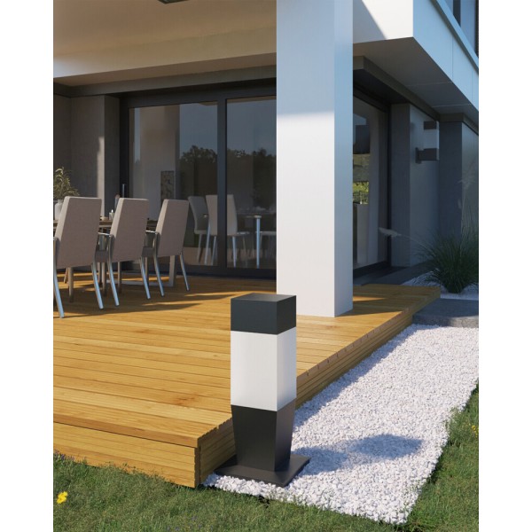 Вуличний світильник Kanlux 29171 Invo E27 1x20W IP54 графітовий - фото №1