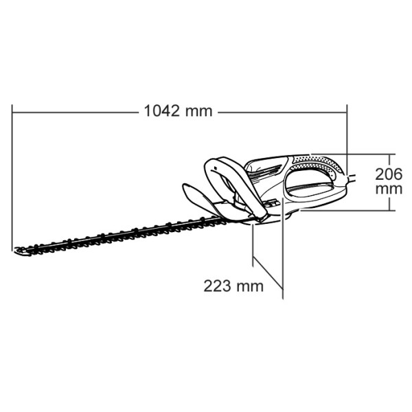 Електричний кущоріз для огорожі Makita UH6570 550Вт - фото №5