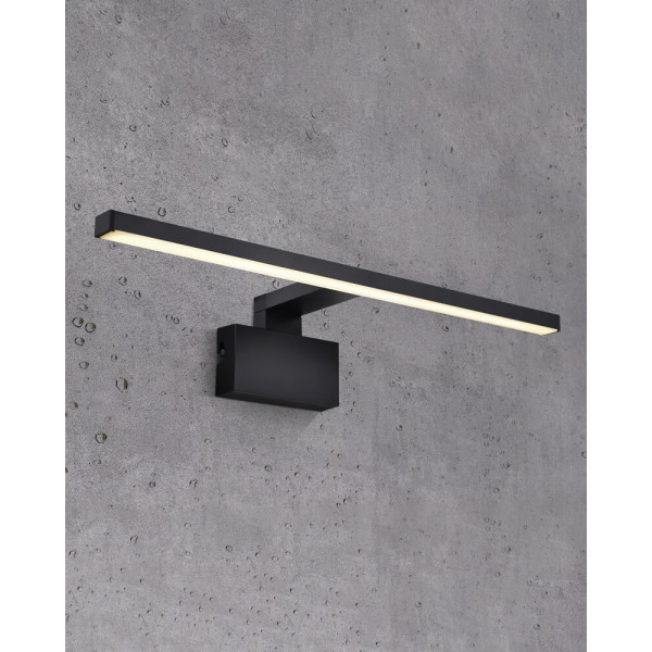 Светильник подсветка для зеркала Nordlux 2110701003 Marlee LED 1x8.9W 3000K 800Lm IP44 черный - фото №2