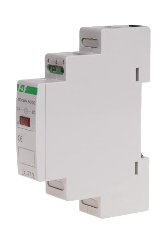 Сигнальная лампа F&F LK-712R-130-260V красный