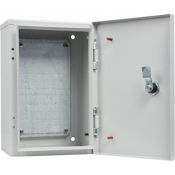 Металевий корпус Аско-Укрем Ubox з монтажною панеллю 300х200х150мм IP31