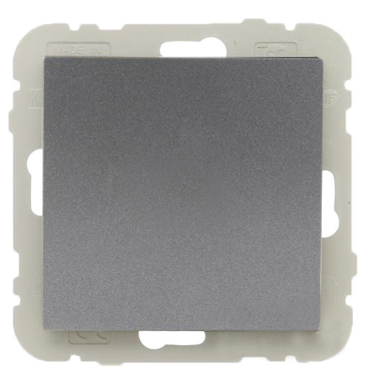 Одноклавишный перекрестный выключатель Logus 10АХ 250В (серый)