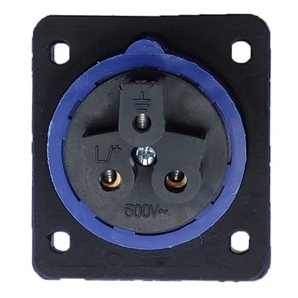 Встроенная силовая розетка TNSy 413 2Р+PЕ 16А 220В IP44 (TNSy5500424) - фото №2