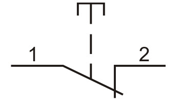 Одномісний пост керування Promfactor FP4-BOX1W4 з металевою кнопкою "STOP" - фото №1