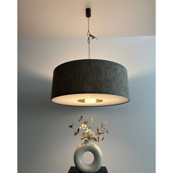 Подвесной светильник, люстра Nowodvorski 11675 Lago L E27 1x25W IP20 серый - фото №3