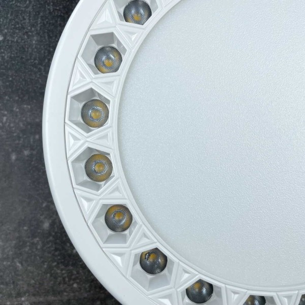 Світильник LED даунлайт Violux ADAMANT 24W 4200K круг IP20 білий ( 100180 ) - фото №3