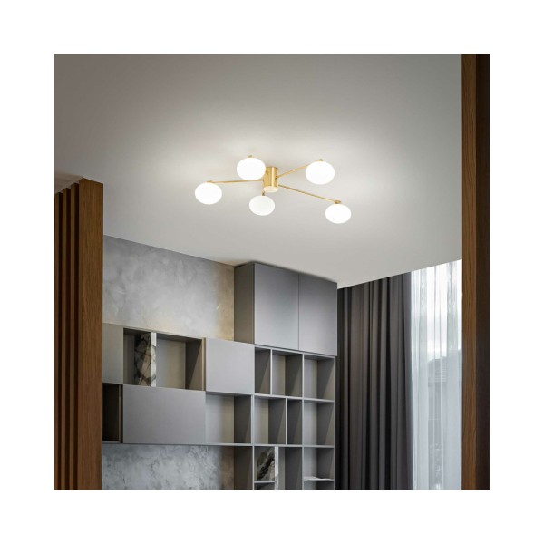 Люстра Ideal Lux 288277 Hermes G9 5x28W IP20 - фото №1