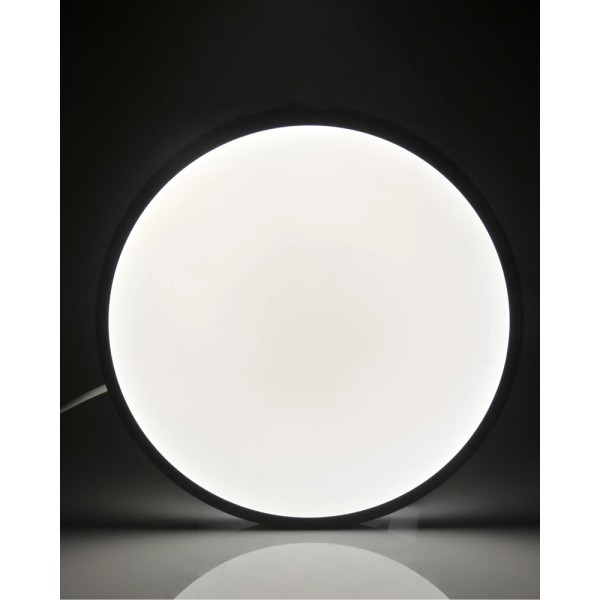 Светильник потолочный Goldlux 3314918 Kern LED 1x15W 4000K 1600Lm IP20 черный - фото №3