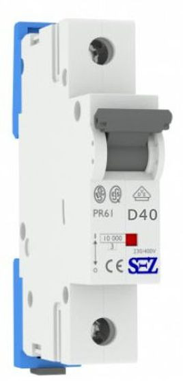 Однополюсный автомат SEZ 61 D 40А (PR61D40А)