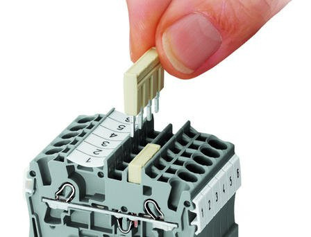 Двоконтактна клема Wago 2000-1201 Topjob S 1,0мм² (сіра) - фото №2