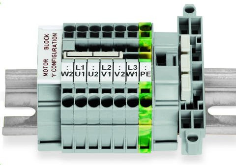 Двоконтактна клема Wago 2000-1201 Topjob S 1,0мм² (сіра) - фото №3