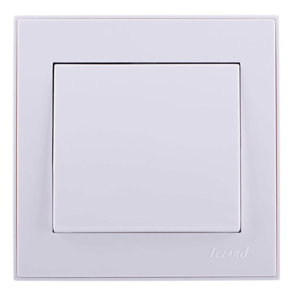 Вимикач Lezard Rain (703-0288-100) (білий) - фото №2