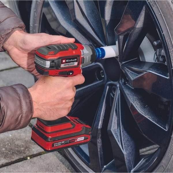 Акумуляторний ударний гайкокрут Einhell X-Change 0-2900 об/хв 230 з LED підсвітленням (4510080) - фото №5