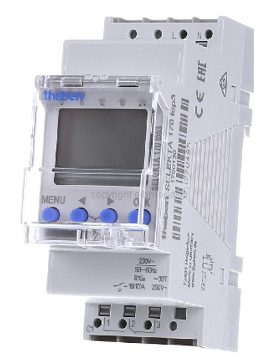 Астрономічний таймер Theben SEL 170 top3 16А